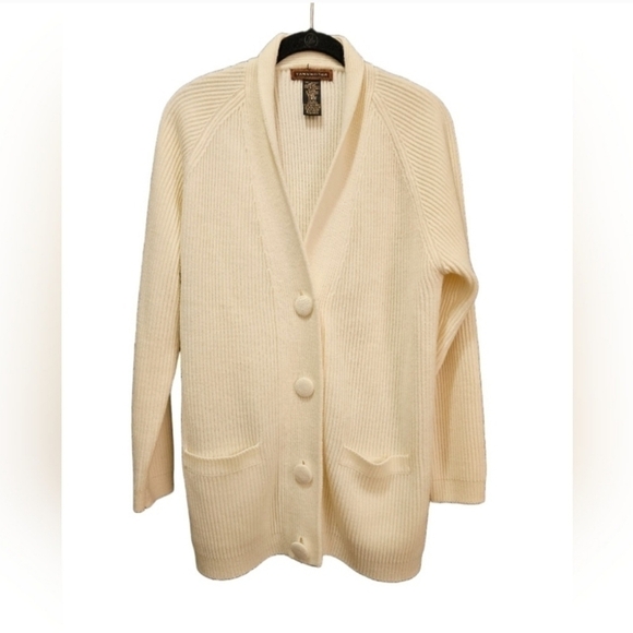 Yarnworks ivory chunky sweater. Small - Picture 1 of 2